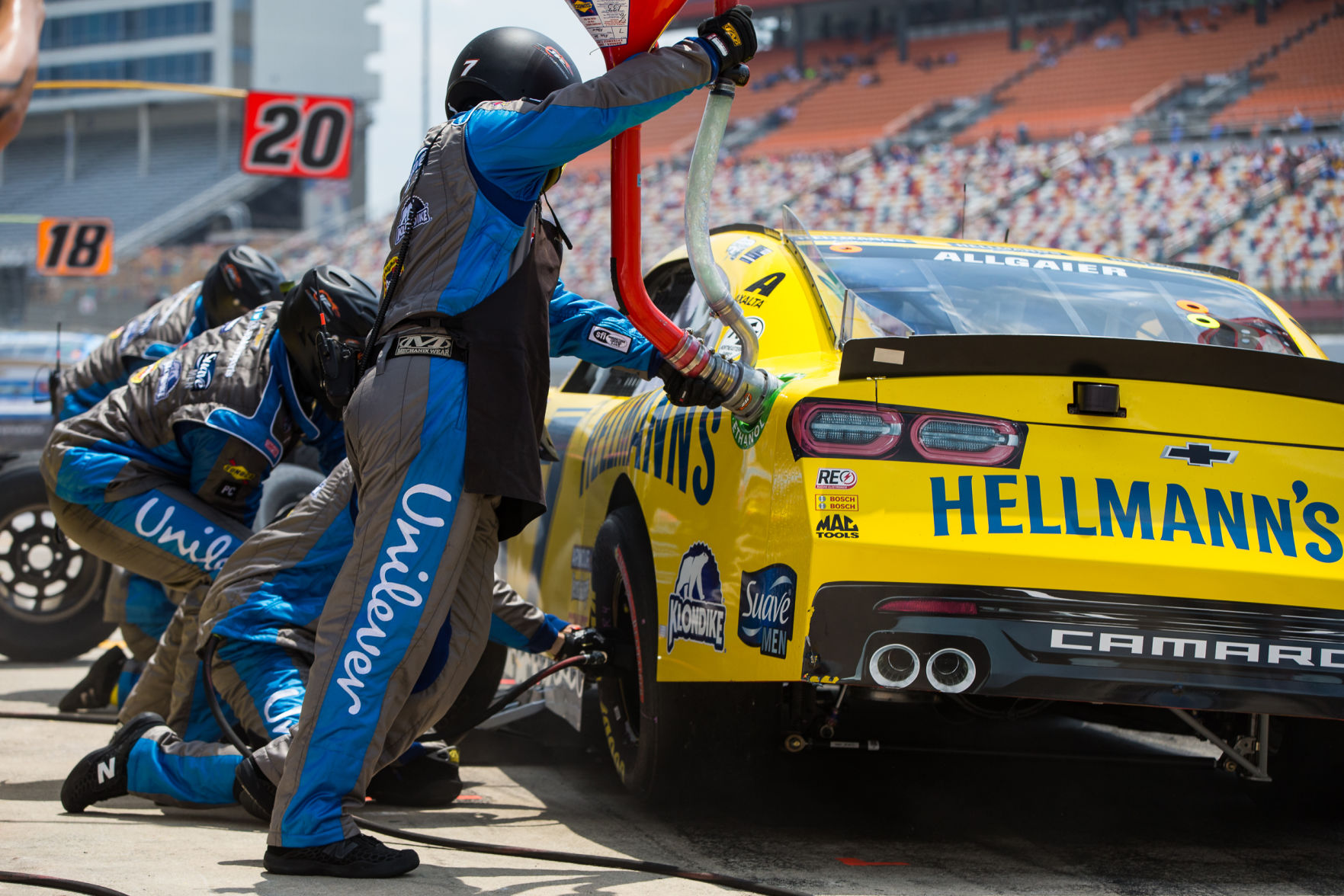 NASCAR's Xfinity Series 38th Annual Alsco 300 action on Saturday at Charlotte Motor Speedway.